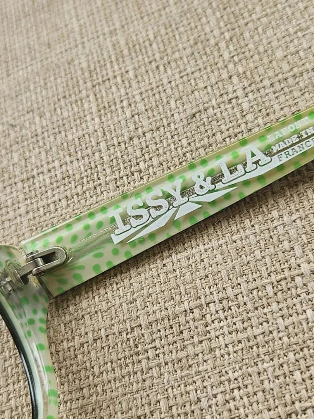 Lafont ISSY & LA Eyeglasses Frame Olive Green Tone Eyewear Glasses Made France